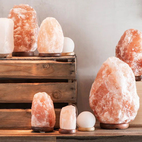 Natural Shape Salt Lamps